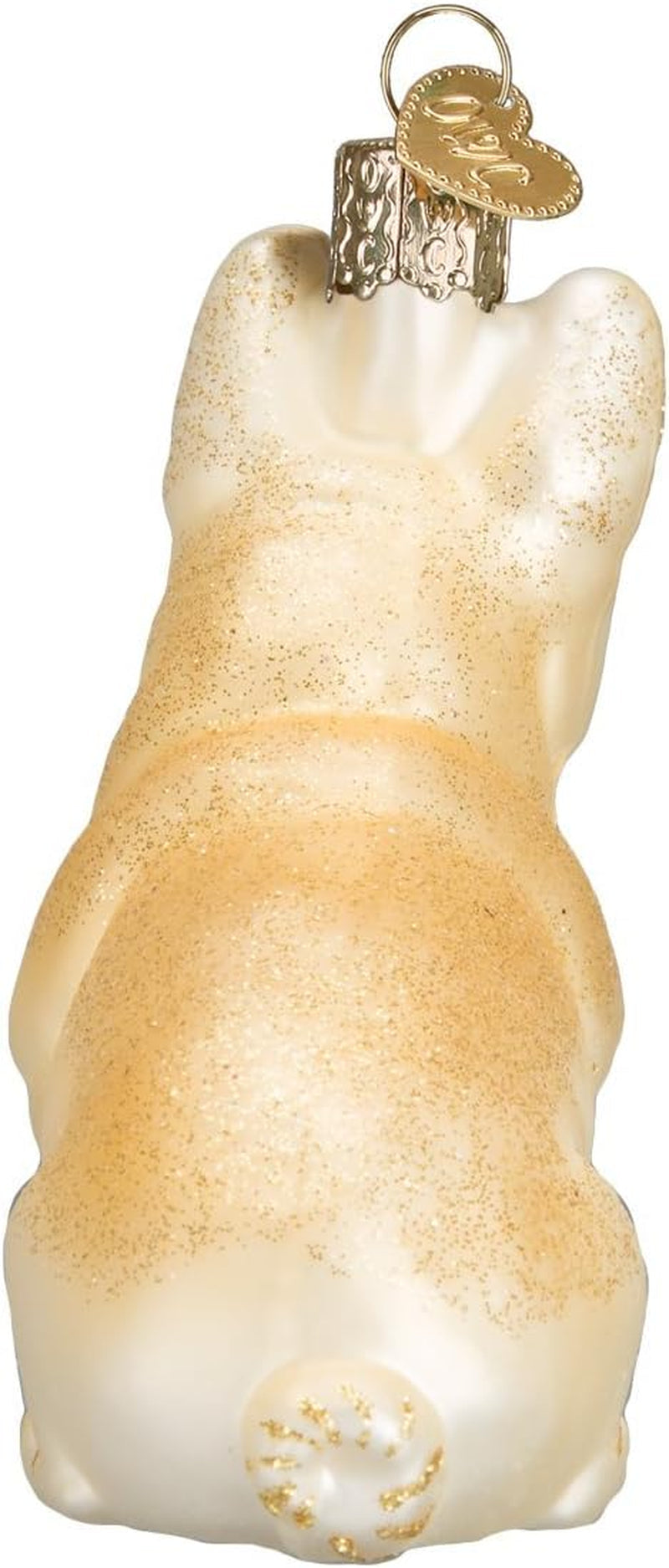 Ornaments: French Bulldog Glass Blown Ornaments for Christmas Tree (12436)