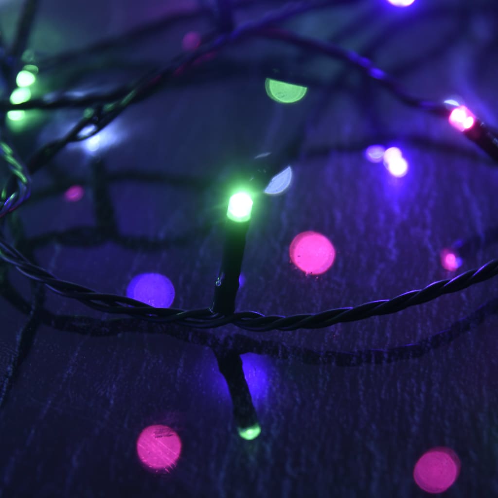 vidaXL Light String Christmas Lighting Fairy Lights with 8 Effects and LEDs