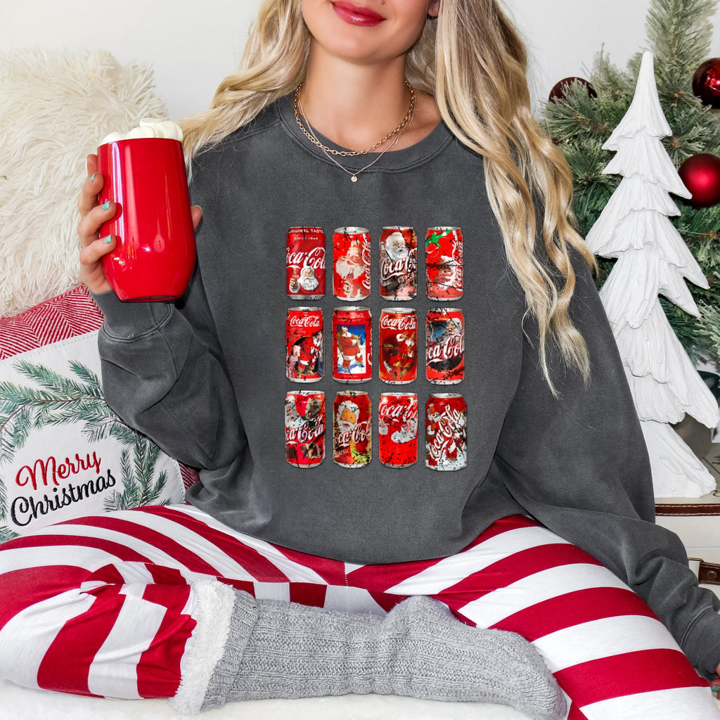 Vintage Coca Cola Christmas Cans
