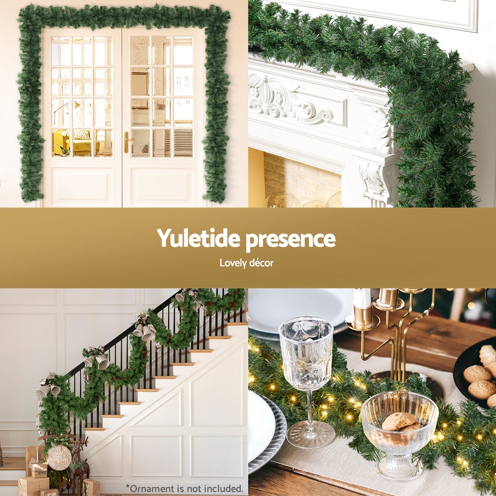 NNEDSZ 10M Christmas Garland LED Lights Party Xmas Decorations 700 TIPS