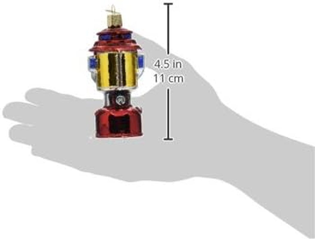 Ornaments: Camping Lantern Glass Blown Ornaments for Christmas Tree