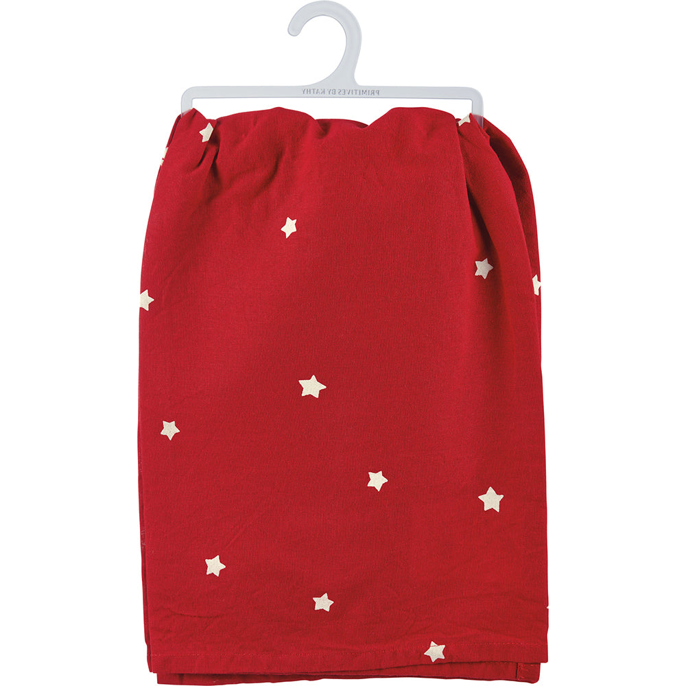 Merry Christmas Vintage Kitchen Towel